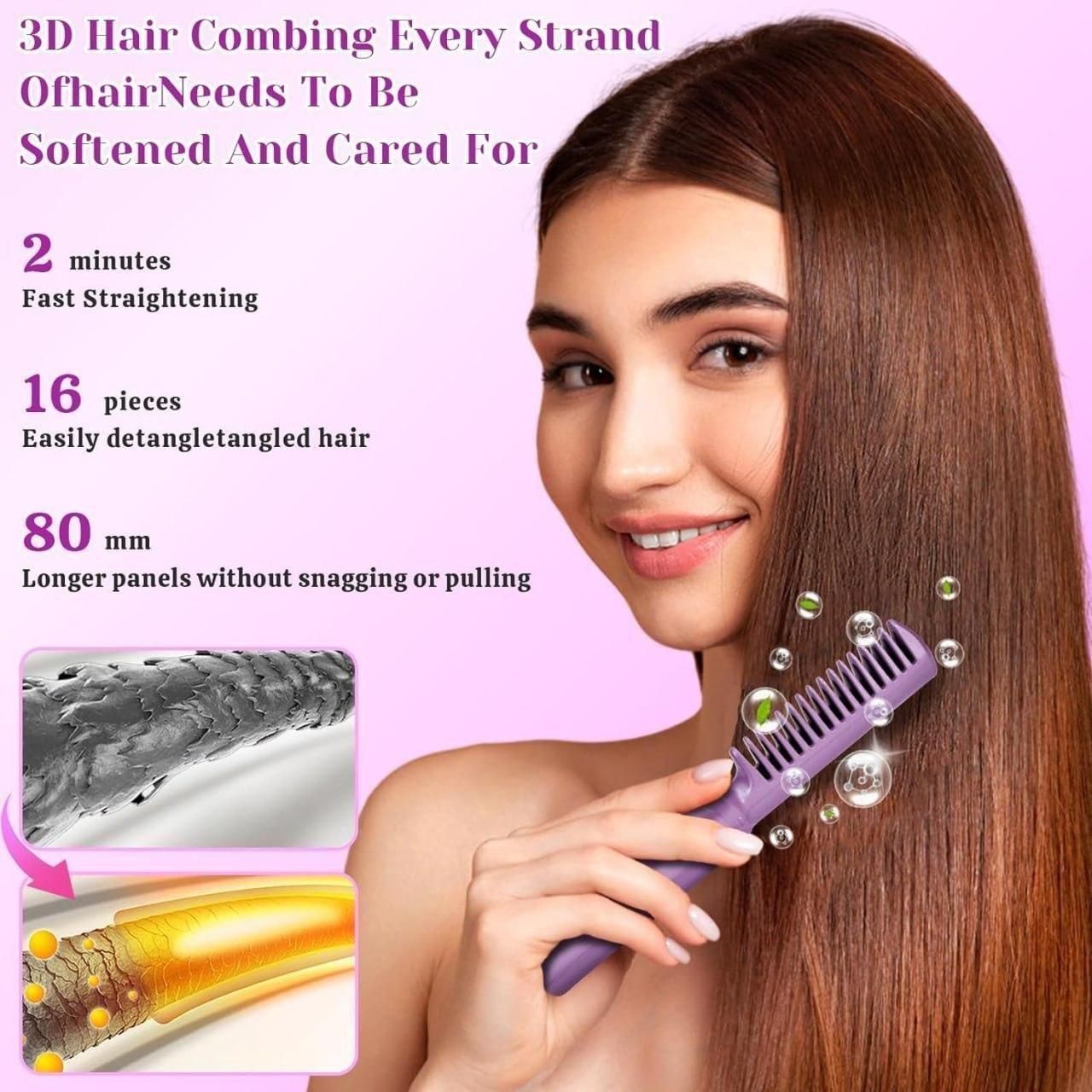LumiGlide™ Smart Mini Hair Straightener – Combo Pack (2 Pcs)