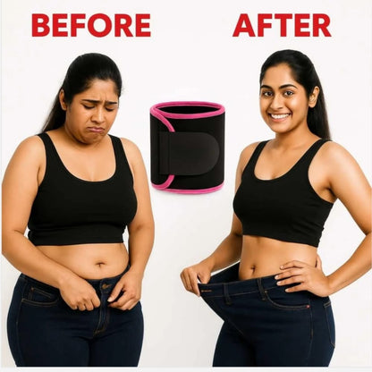 Adjustable Waist Trimmer Belt – Fast Sweat & Slimming Support